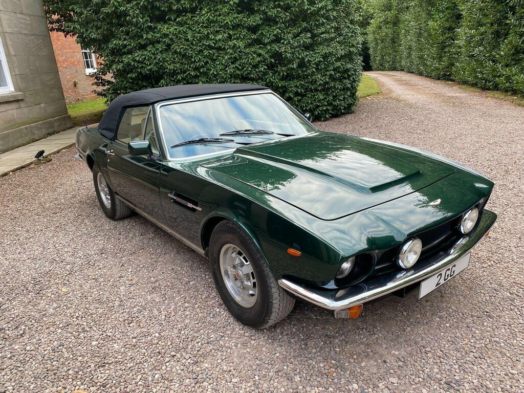 Aston Martin V8 Convertible 5.3 Volante 1979T Green #5