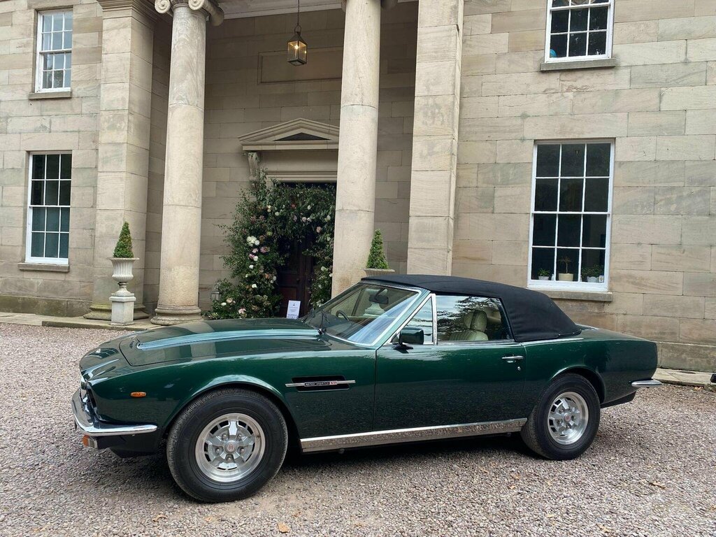 Aston Martin V8 Convertible 5.3 Volante 1979T Green