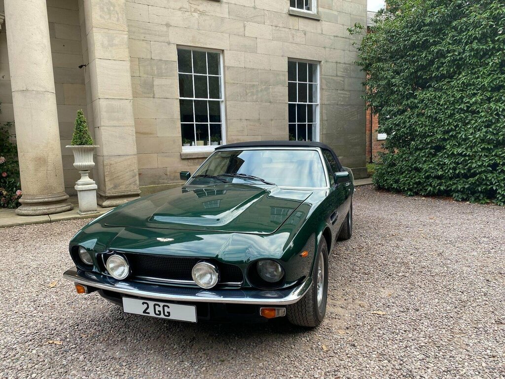 Aston Martin V8 Convertible 5.3 Volante 1979T Green #4