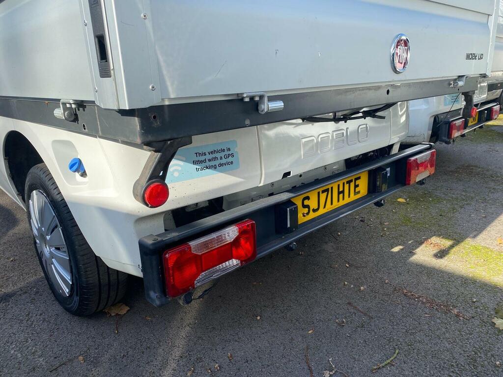 Fiat Doblo Dropside 1.6 Multijetii Work Up L2 Euro 6 Ss SJ71HTE White #2