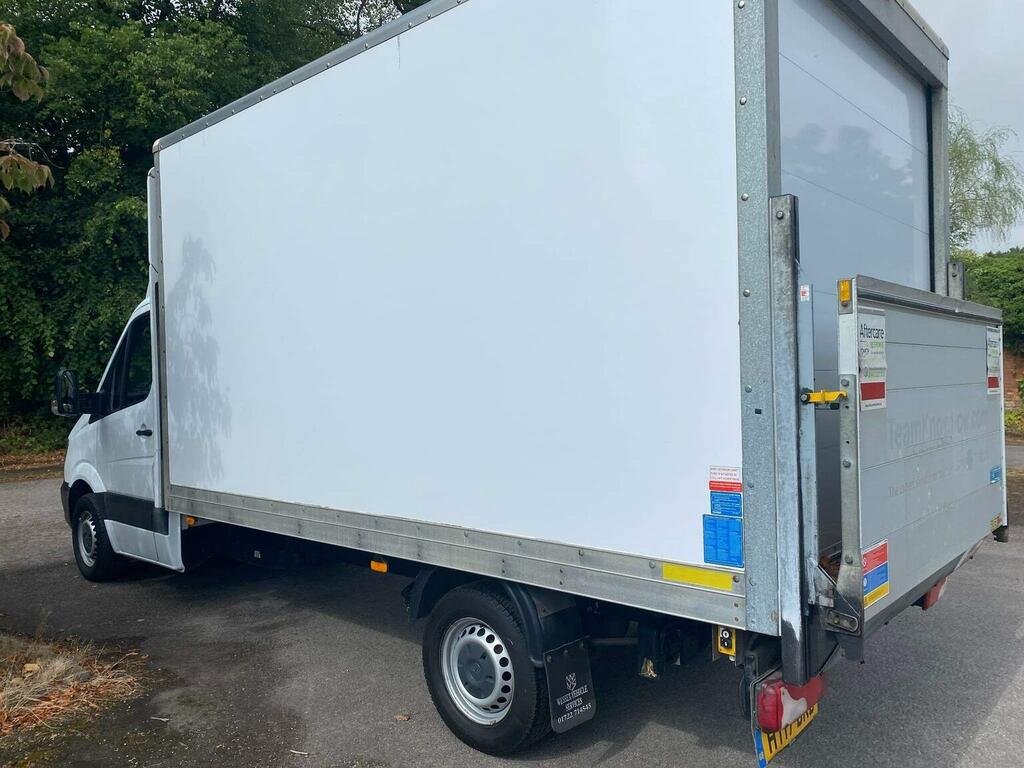 Mercedes-Benz Sprinter Luton 2.1 314 Cdi Blueefficiency 7G-tronic Rwd L3 White #2