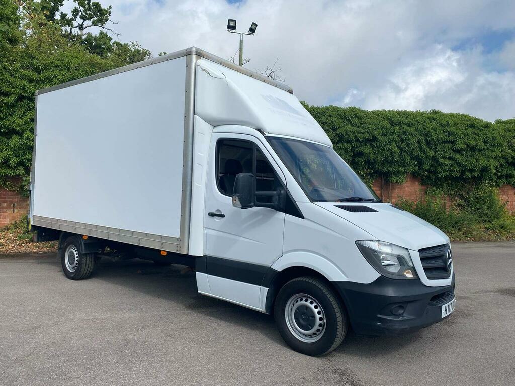 Mercedes-Benz Sprinter Luton 2.1 314 Cdi Blueefficiency 7G-tronic Rwd L3 White #4
