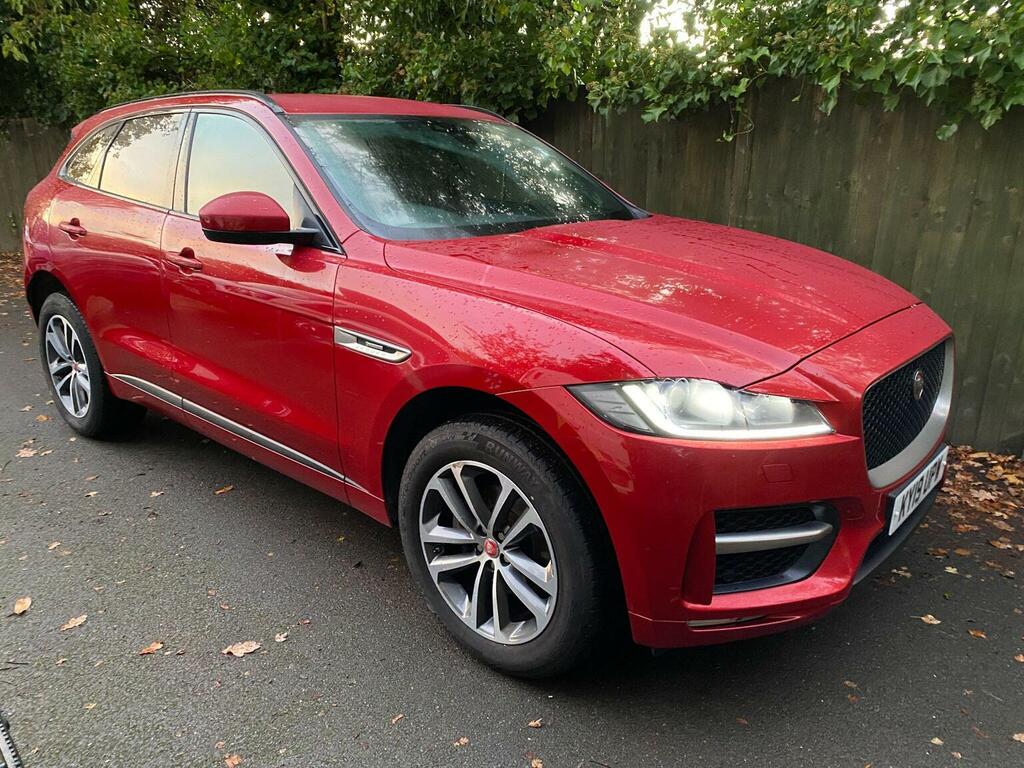 Jaguar F-Pace Suv 2.0 D180 R-sport Awd Euro 6 Ss 20 Red