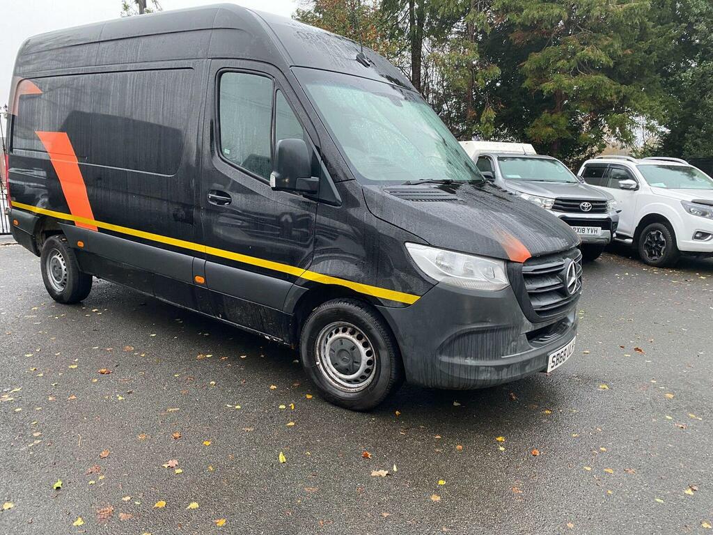 Mercedes-Benz Sprinter Panel Van 2.1 314 Cdi Rwd L2 H2 Euro 6 20186 Black