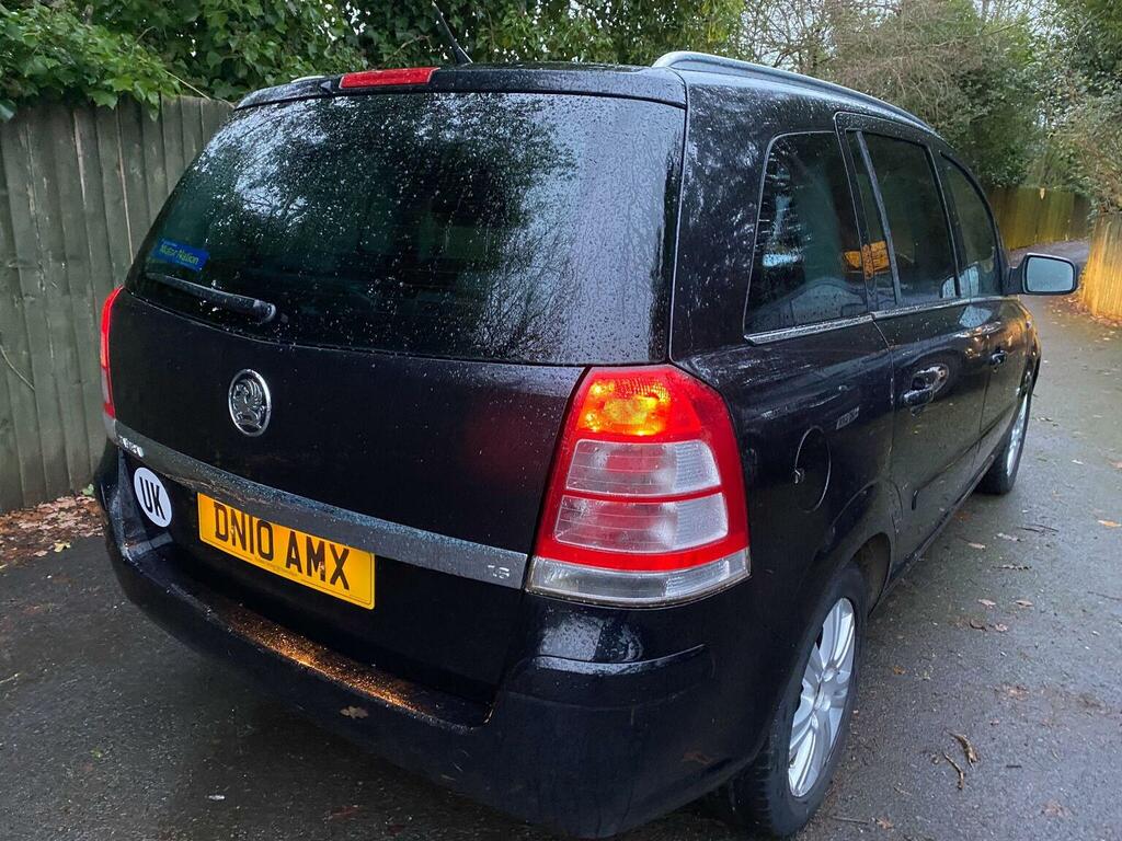Vauxhall Zafira Mpv 1.6 16V Design Euro 4 201010 Black #2