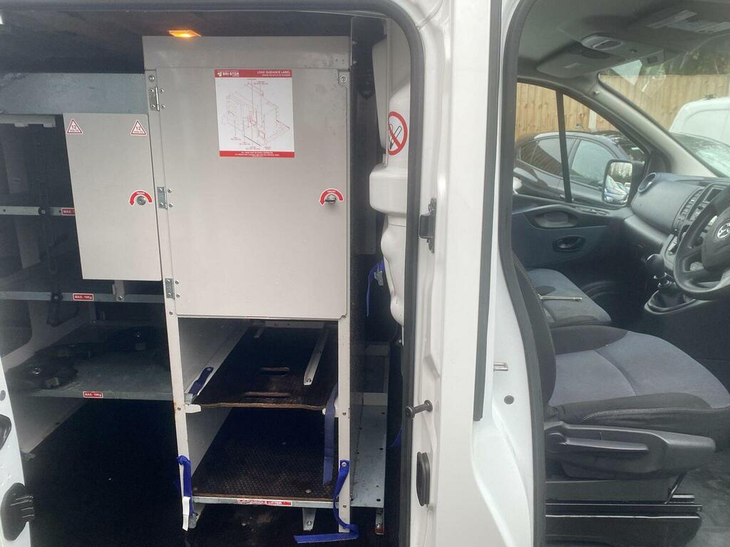 Vauxhall Vivaro Panel Van 1.6 Cdti 2900 L1 H1 Euro 6 Ss 20 FH18LNT White #4