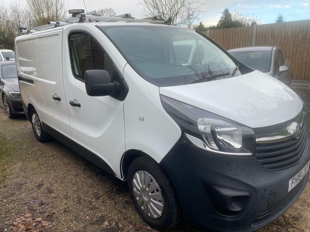 Vauxhall Vivaro Panel Van 1.6 Cdti 2900 L1 H1 Euro 6 Ss 20 FH18LNT White #2