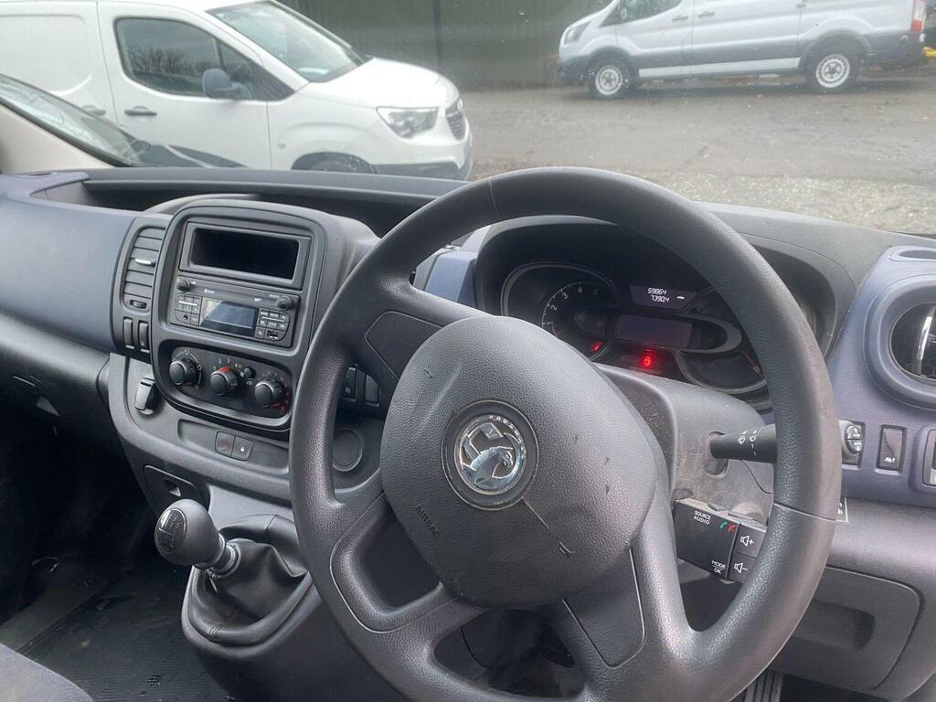 Vauxhall Vivaro Panel Van 1.6 Cdti 2900 L1 H1 Euro 6 Ss 20 FH18LNT White #5