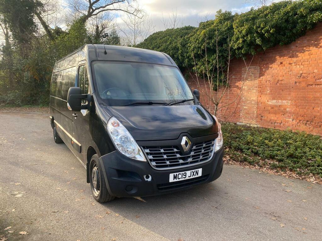 Renault Master Panel Van 2.3 Dci 35 Business Fwd Lwb Medium Roof MC19JXN Black #2