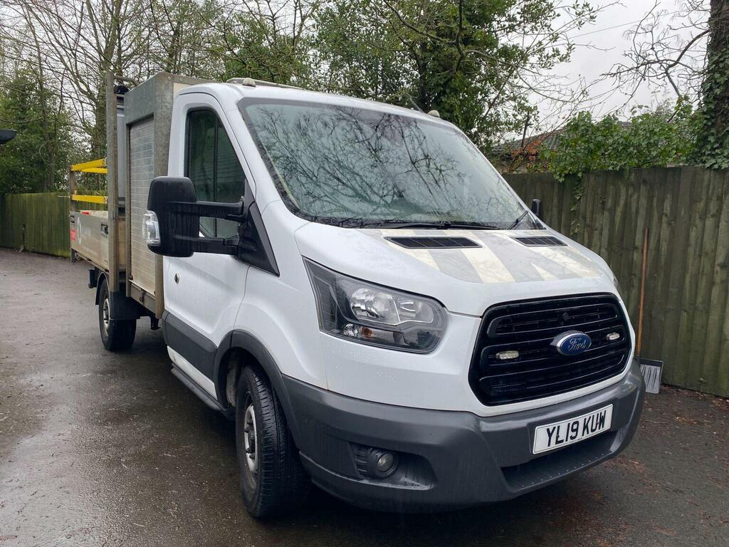 Ford Transit Custom Chassis Cab 2.0 350 Ecoblue Trend Rwd L3 Eu YL19KUW White #2