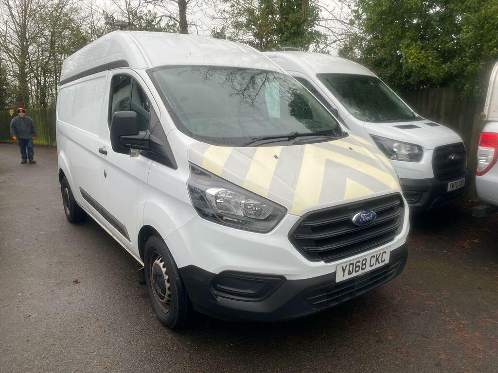 Ford Transit Custom Panel Van 2.0 320 Ecoblue L2 H2 Euro 6 20186 YD68CKC White