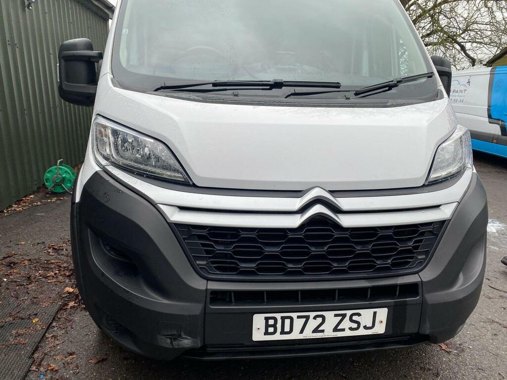 Citroen Relay Panel Van 2.2 Bluehdi 35 Enterprise L4 High Roof E BD72ZSJ White #2