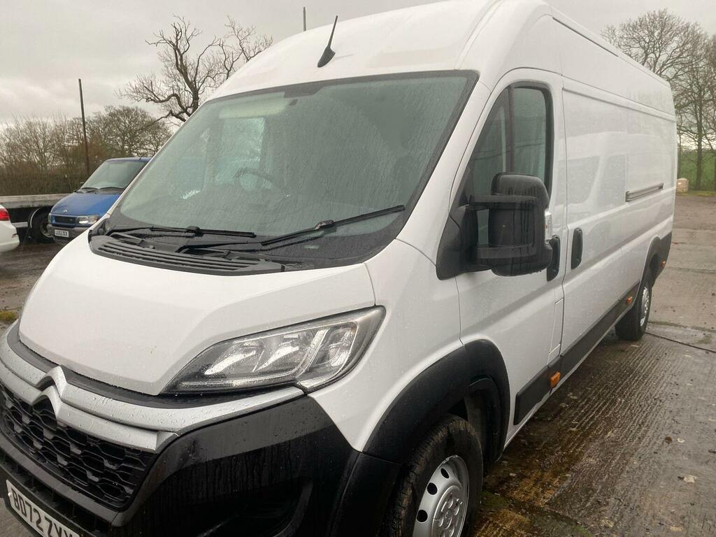 Citroen Relay Panel Van 2.2 Bluehdi 35 Enterprise L4 High Roof E BD72ZYY White #2