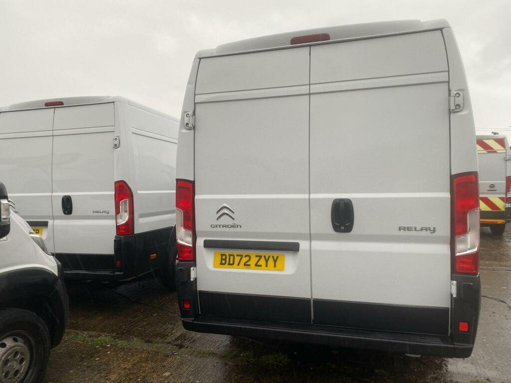 Citroen Relay Panel Van 2.2 Bluehdi 35 Enterprise L4 High Roof E BD72ZYY White #3
