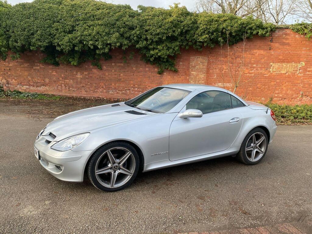 Mercedes-Benz SLK Convertible 1.8 Slk200 Kompressor 200707 Silver