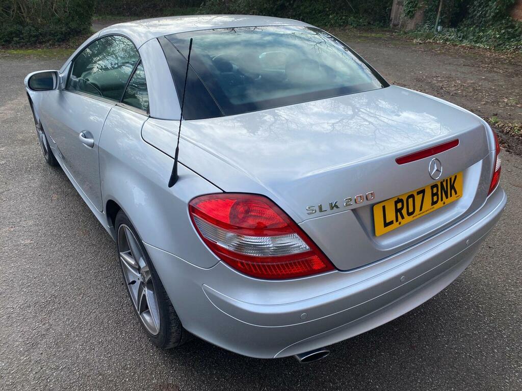 Mercedes-Benz SLK Convertible 1.8 Slk200 Kompressor 200707 Silver #3