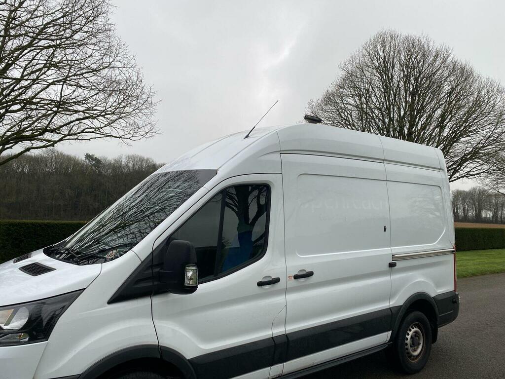 Ford Transit Custom Panel Van 2.0 350 Ecoblue Fwd L2 H3 Euro 6 20 LF68WYA White #2