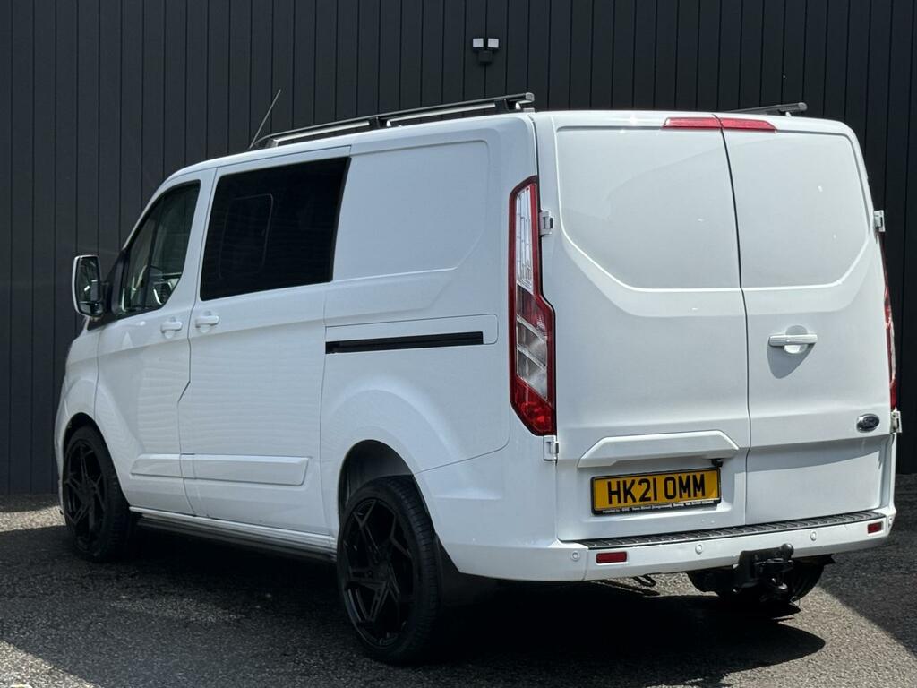 Ford Transit Custom 2.0 130Ps G-sport Limited Crew Van Double Cab L1 H HK21OMM White #3
