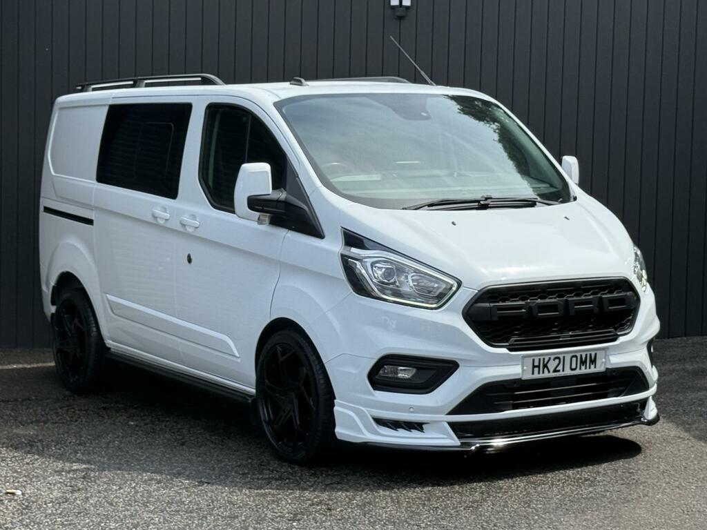 Ford Transit Custom 2.0 130Ps G-sport Limited Crew Van Double Cab L1 H HK21OMM White #4