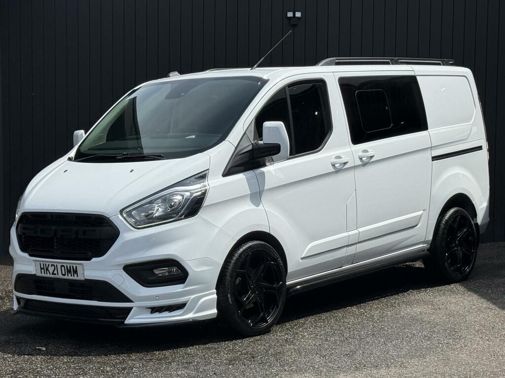 Ford Transit Custom 2.0 130Ps G-sport Limited Crew Van Double Cab L1 H HK21OMM White #6