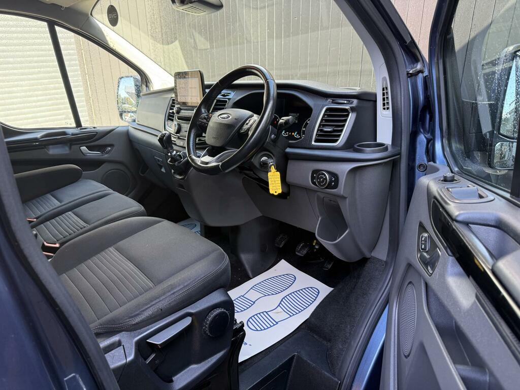 Ford Transit Custom 2.0 130Ps G-sport Limited Crew Van Double Cab Lwb HV22RKF Blue #2
