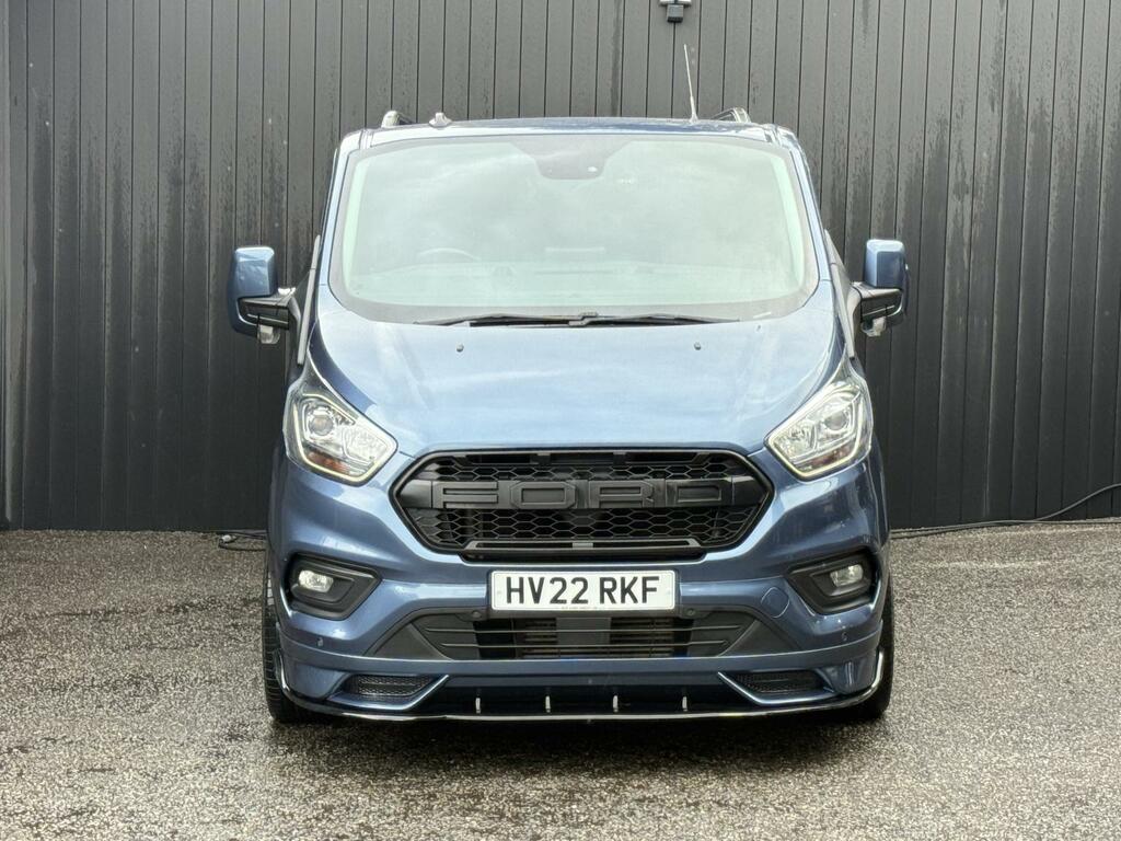 Ford Transit Custom 2.0 130Ps G-sport Limited Crew Van Double Cab Lwb HV22RKF Blue #5