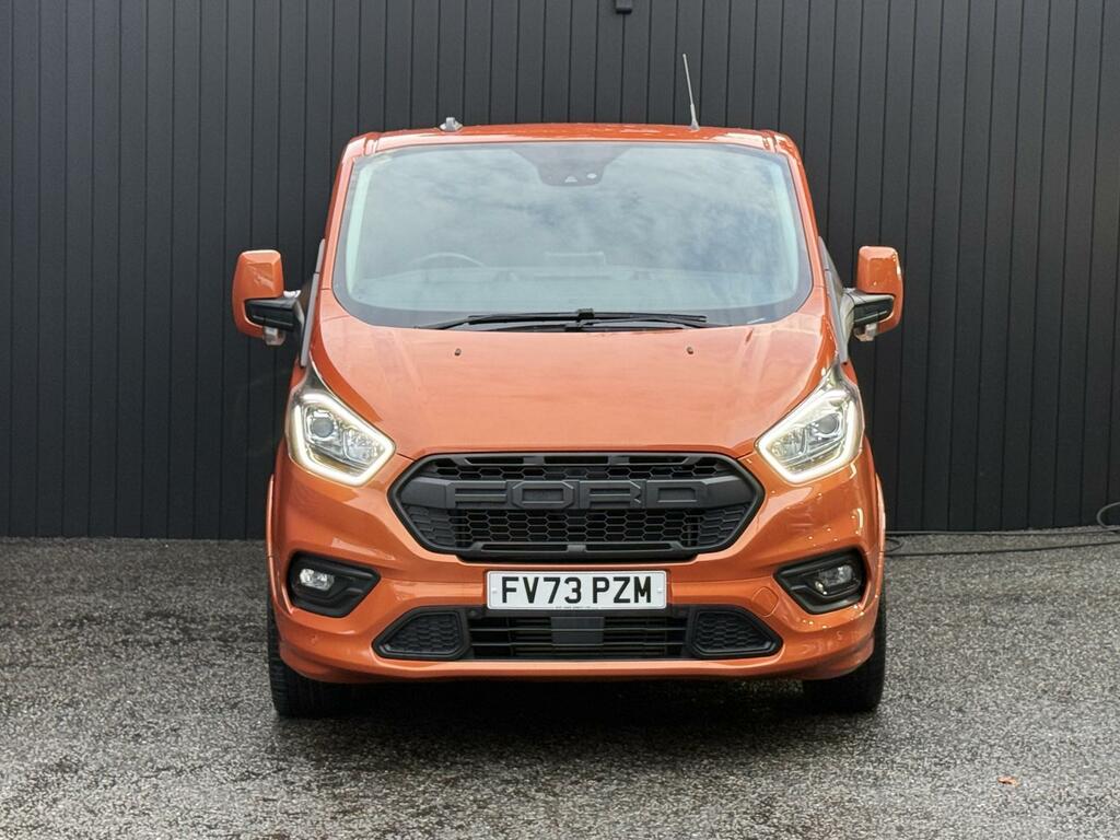 Ford Transit Custom 2.0 170Ps Sport Ecoblue Crew Van Double Cab S FV73PZM Orange #5