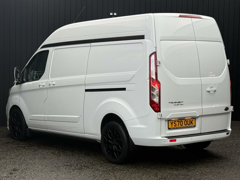 Ford Transit Custom 2.0 130Ps G-sport Ecoblue Limited Panel Van Lwb L2 YS70OUK White #3