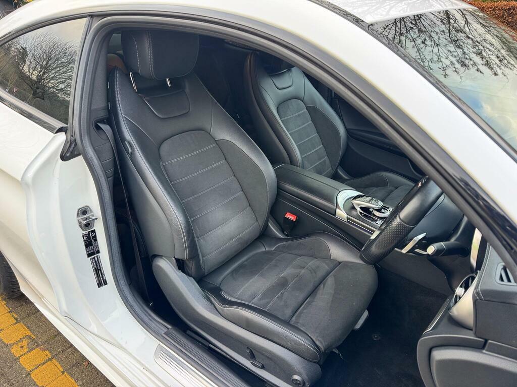 Mercedes-Benz C Class 1.5 C200 Mhev Amg Line Premium G-tronic Euro 6 WX19OCU White #2