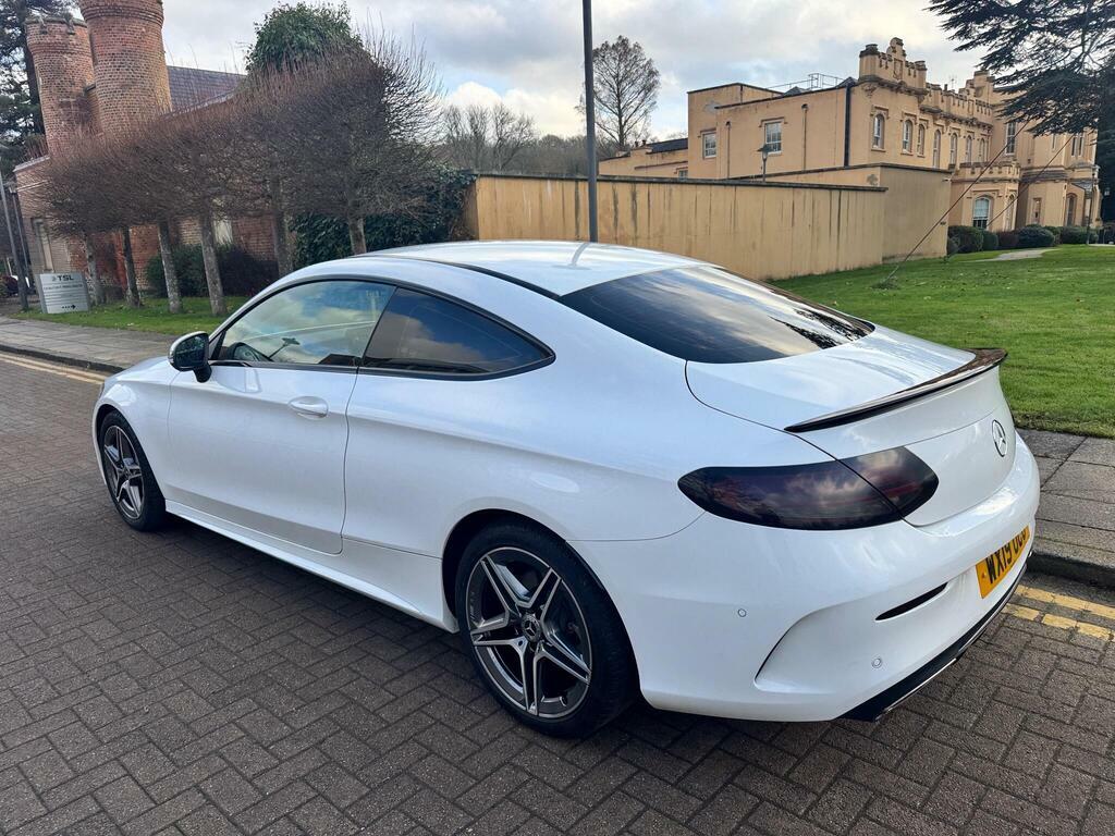 Mercedes-Benz C Class 1.5 C200 Mhev Amg Line Premium G-tronic Euro 6 WX19OCU White #5