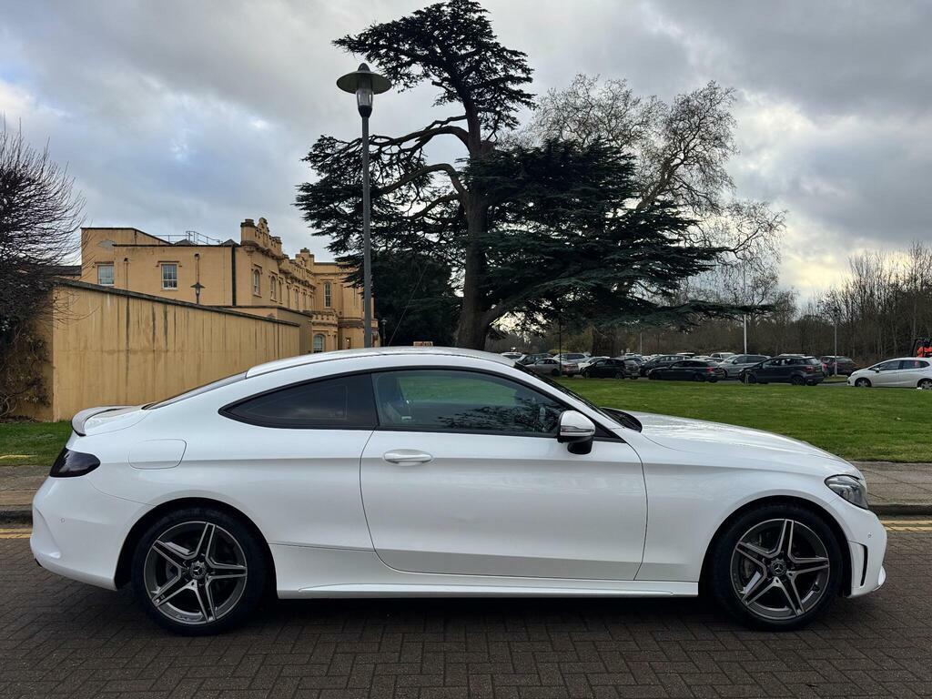 Mercedes-Benz C Class 1.5 C200 Mhev Amg Line Premium G-tronic Euro 6 WX19OCU White #4