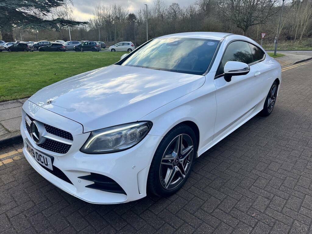 Mercedes-Benz C Class 1.5 C200 Mhev Amg Line Premium G-tronic Euro 6 WX19OCU White #6