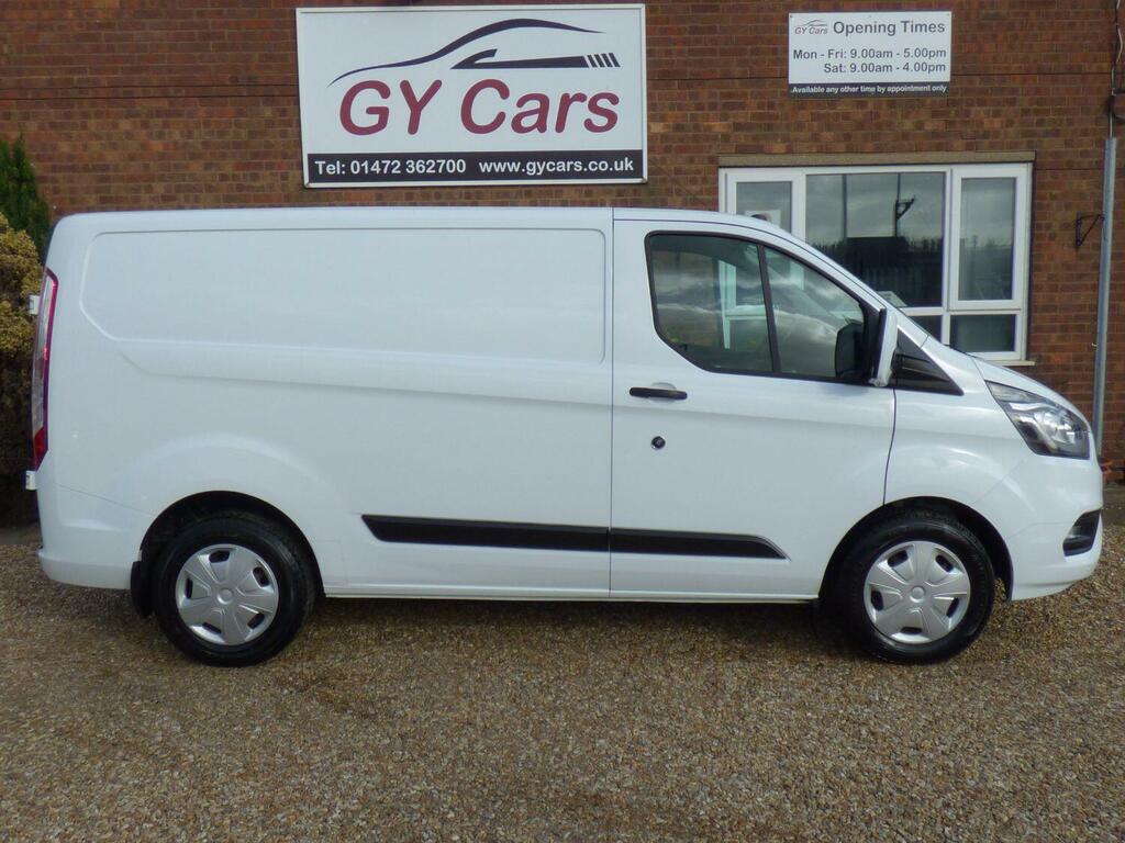 Ford Transit Custom Panel Van 2.0 300 Ecoblue Trend Also C MF69SCZ White #6