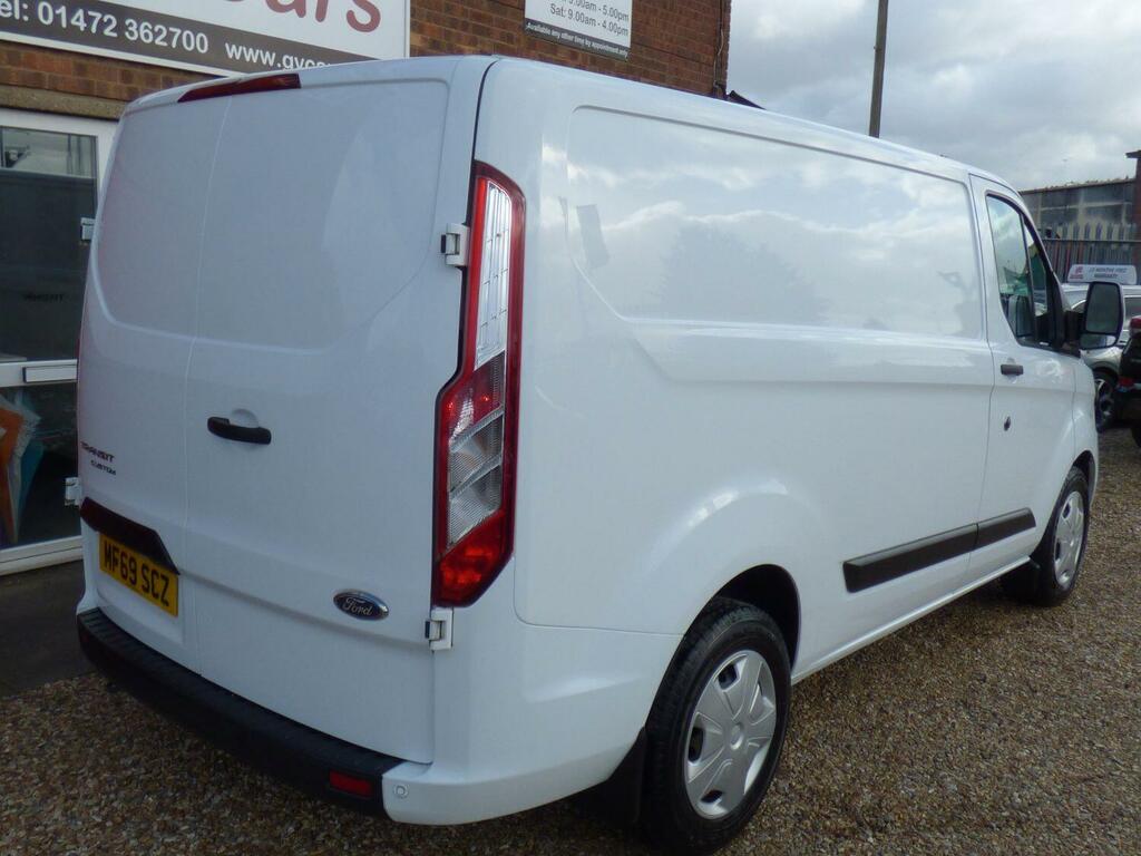 Ford Transit Custom Panel Van 2.0 300 Ecoblue Trend Also C MF69SCZ White #4