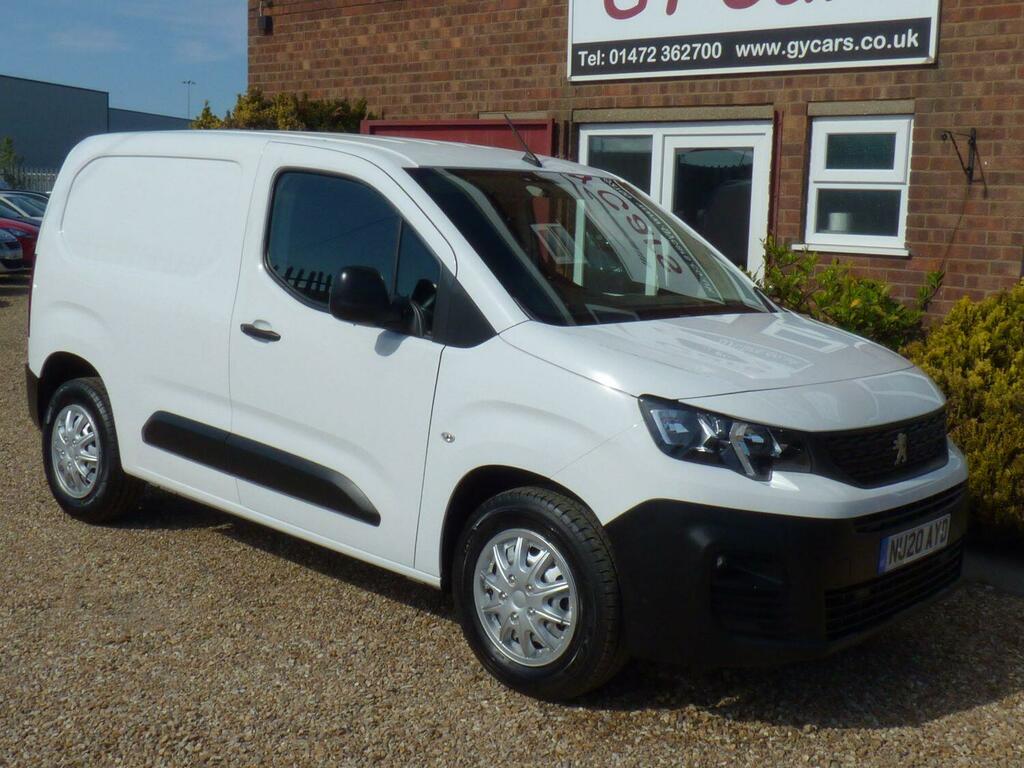 Peugeot Partner Panel Van 1.5 Bluehdi 1000 Grip 1 Owner Full White