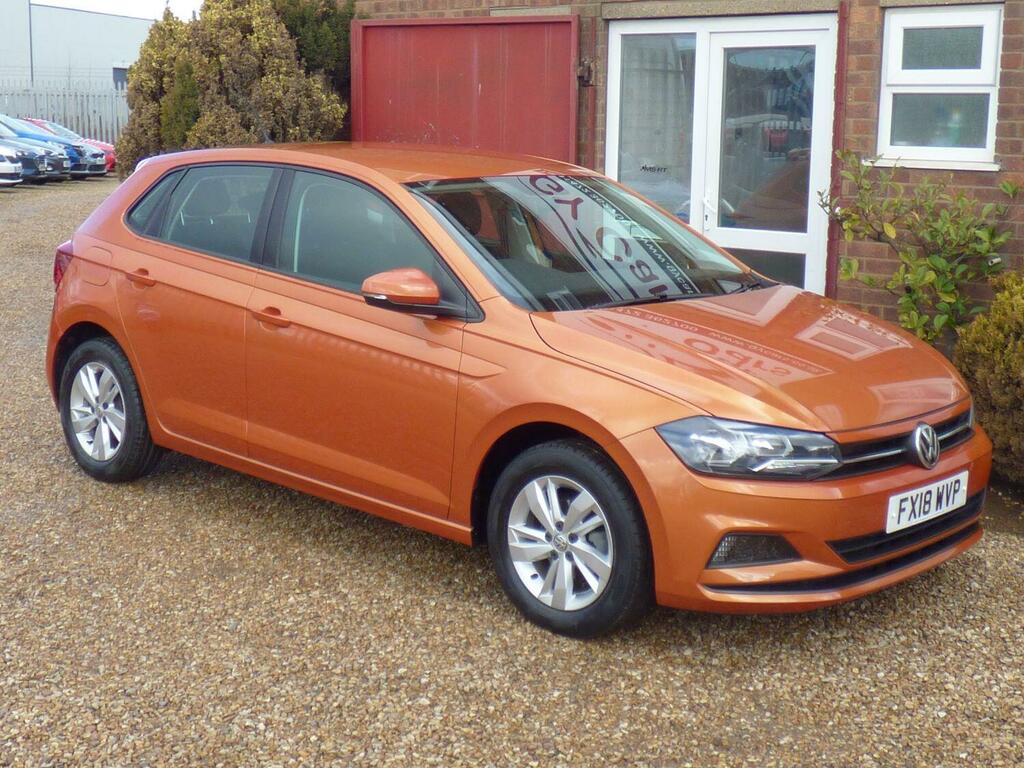 Volkswagen Polo Hatchback 1.0 Tsi Se 5-Door 11,000 Miles Full Serv Orange