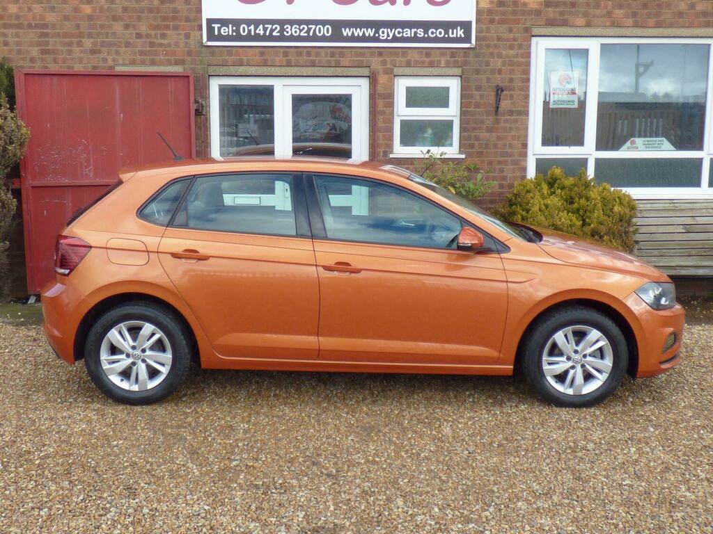 Volkswagen Polo Hatchback 1.0 Tsi Se 5-Door 11,000 Miles Full Serv FX18WVP Orange #2
