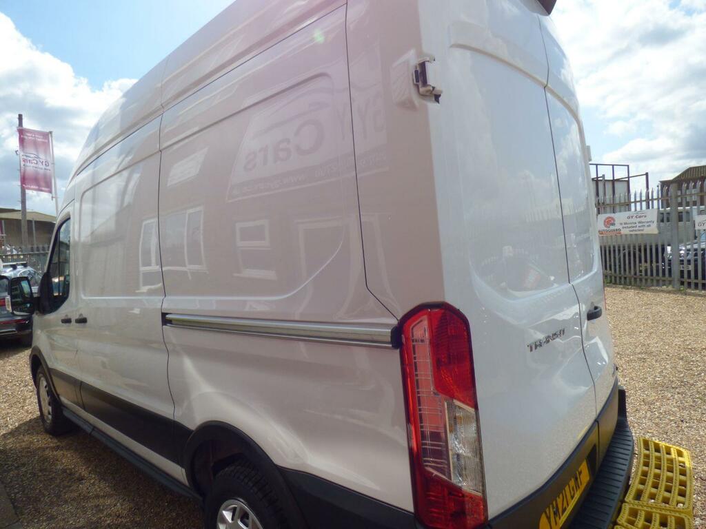 Ford Transit Custom Panel Van 2.0 Transit Trend Van 350 L2 2.0L Ecoblu YM21GWF White #6