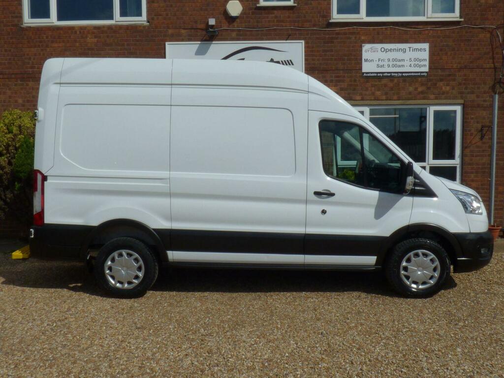 Ford Transit Custom Panel Van 2.0 Transit Trend Van 350 L2 2.0L Ecoblu YM21GWF White #2