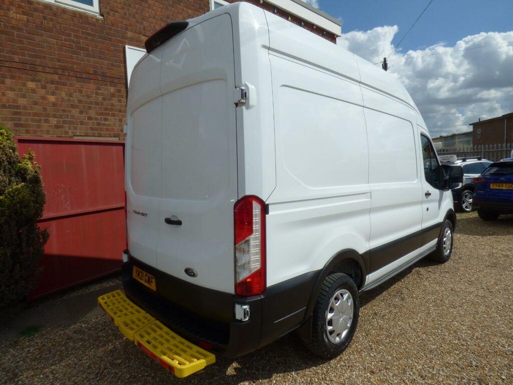 Ford Transit Custom Panel Van 2.0 Transit Trend Van 350 L2 2.0L Ecoblu YM21GWF White #4