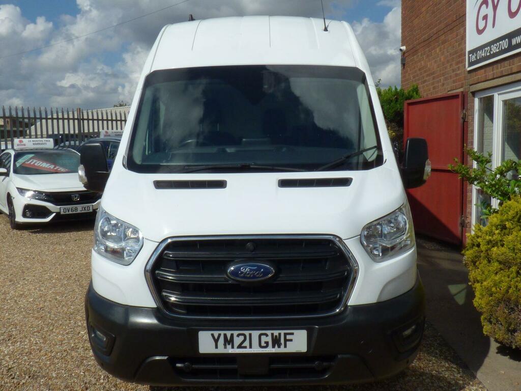 Ford Transit Custom Panel Van 2.0 Transit Trend Van 350 L2 2.0L Ecoblu YM21GWF White #3