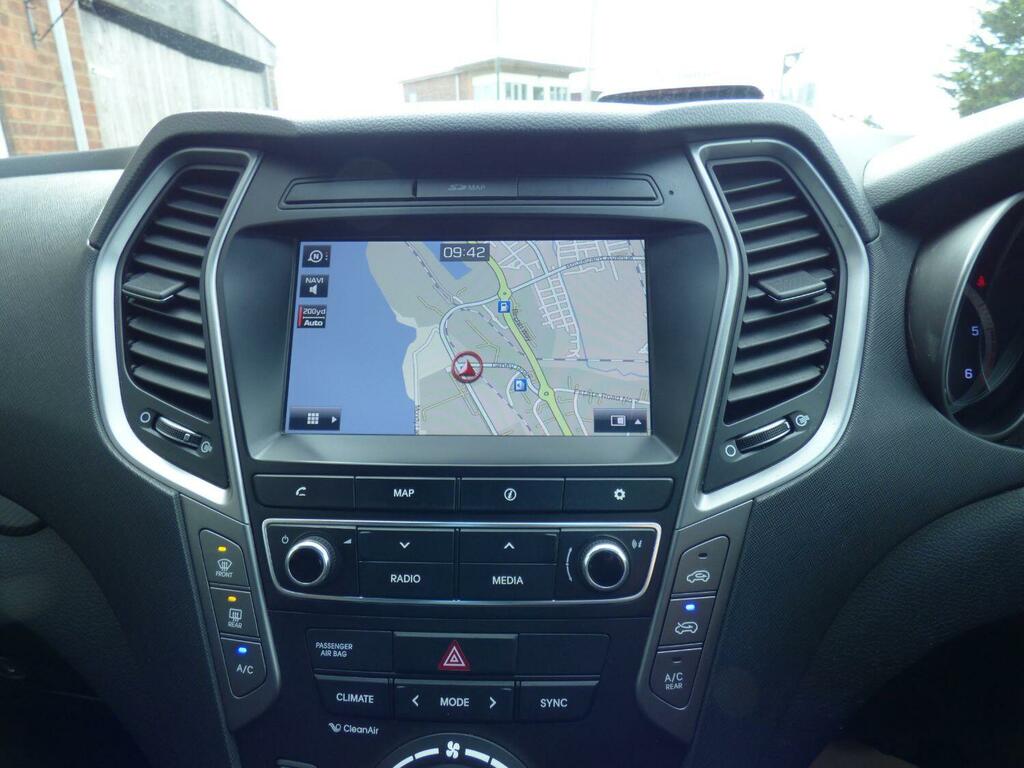 Hyundai Santa Fe Suv 2.2 Crdi Blue Drive Premium Full Service His SL66RFE Blue #5