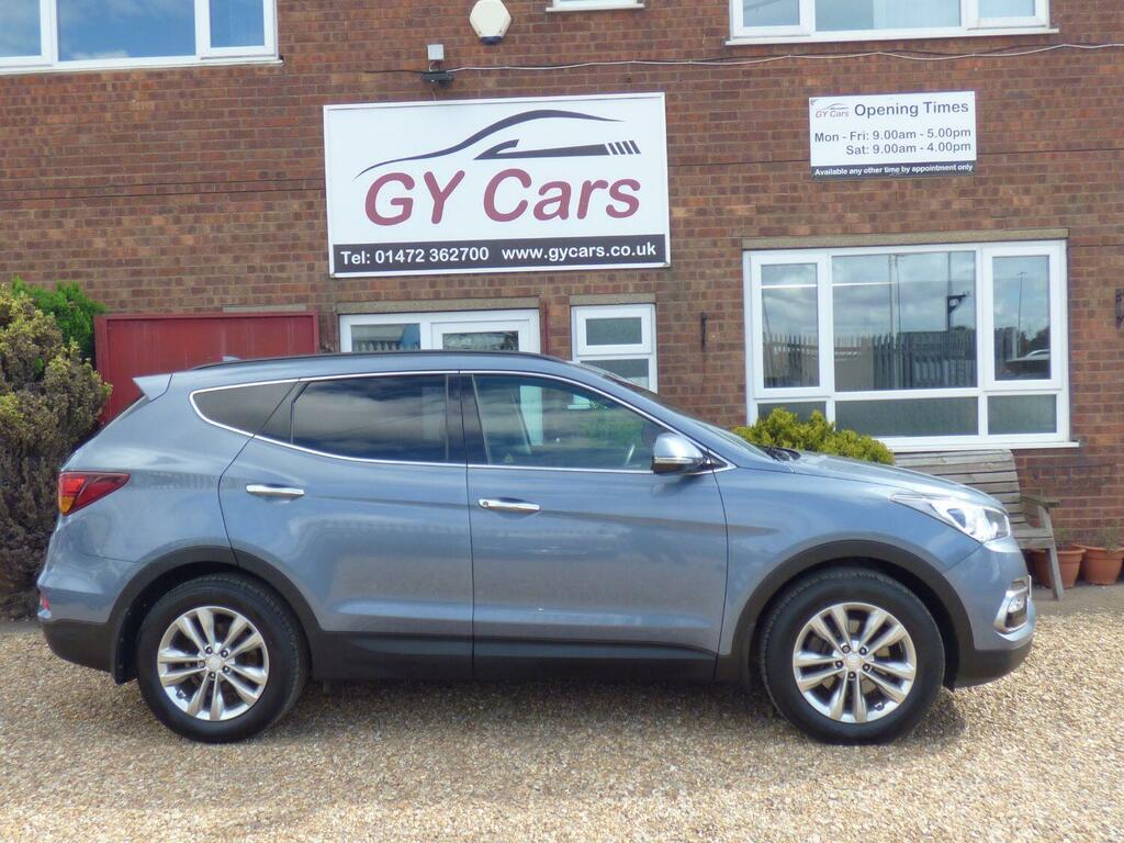 Hyundai Santa Fe Suv 2.2 Crdi Blue Drive Premium Full Service His SL66RFE Blue #4