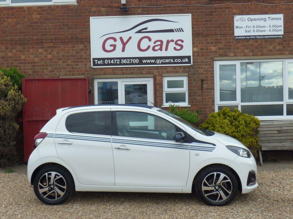 Peugeot 108 Hatchback 1.2 Puretech Collection 5-Door 28,000 Mi LA17JRV White #4