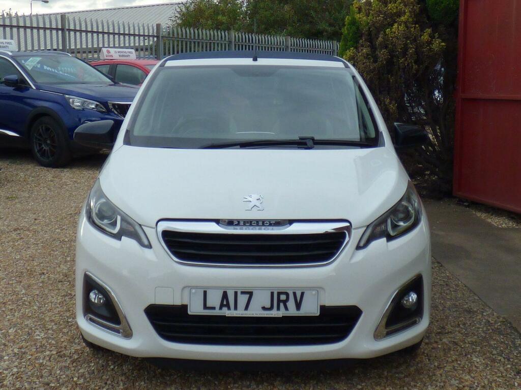 Peugeot 108 Hatchback 1.2 Puretech Collection 5-Door 28,000 Mi LA17JRV White #2