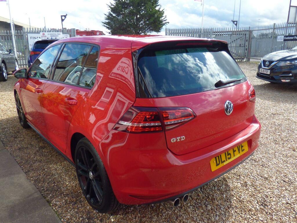 Volkswagen Golf Hatchback 2.0 Tdi Bluemotion Tech Gtd 20 Tax DL15FVE Red #6