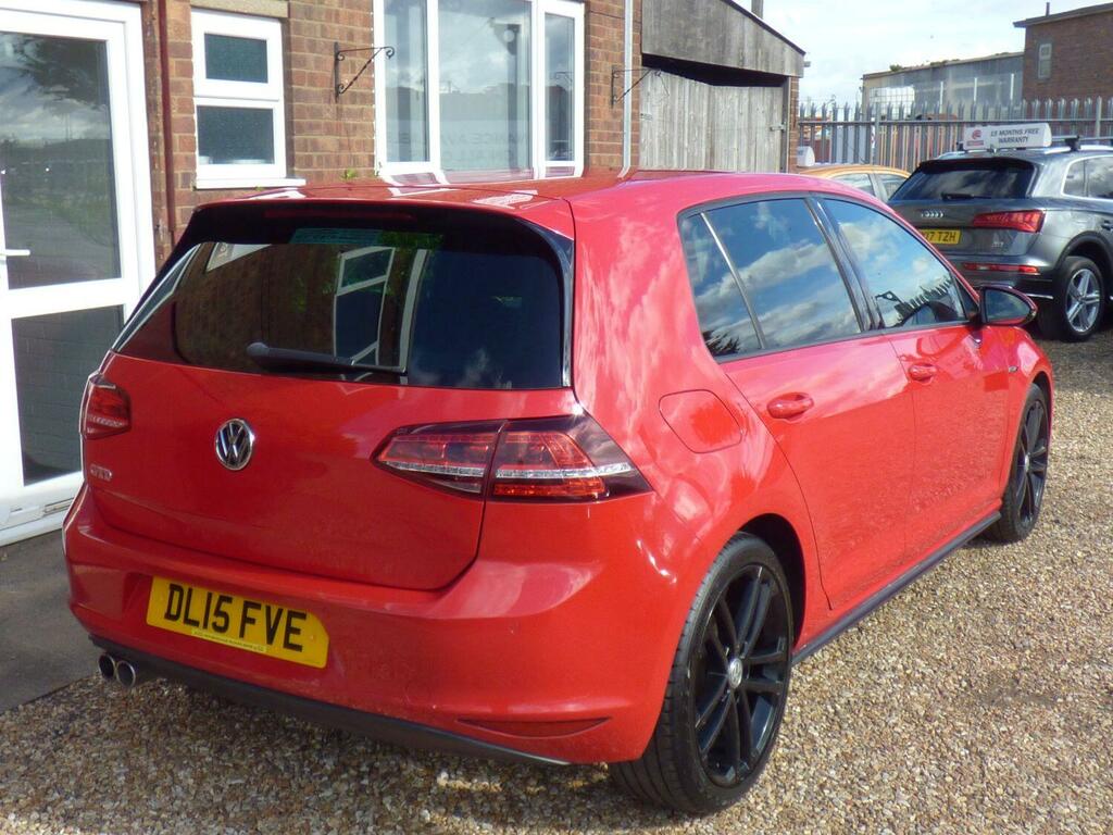 Volkswagen Golf Hatchback 2.0 Tdi Bluemotion Tech Gtd 20 Tax DL15FVE Red #4