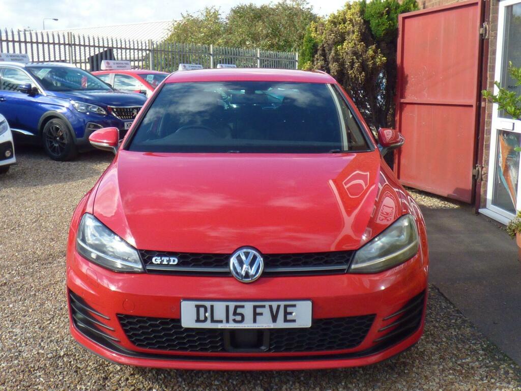 Volkswagen Golf Hatchback 2.0 Tdi Bluemotion Tech Gtd 20 Tax DL15FVE Red #3