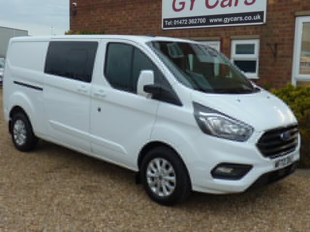 Ford Transit Custom Double Cab Van 2.0 Transit Custom Limited Dciv 300 White