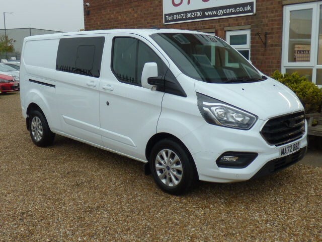 Ford Transit Custom Double Cab Van 2.0 Transit Custom Limited Dciv 300 White